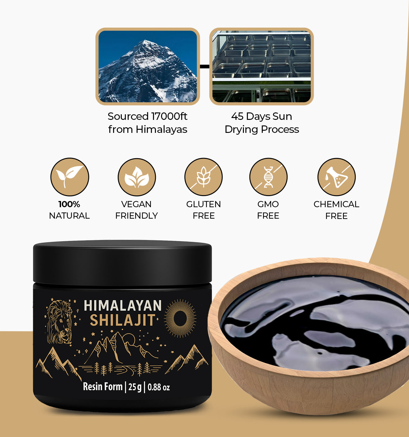 Pure Himalayan Shilajit Process time