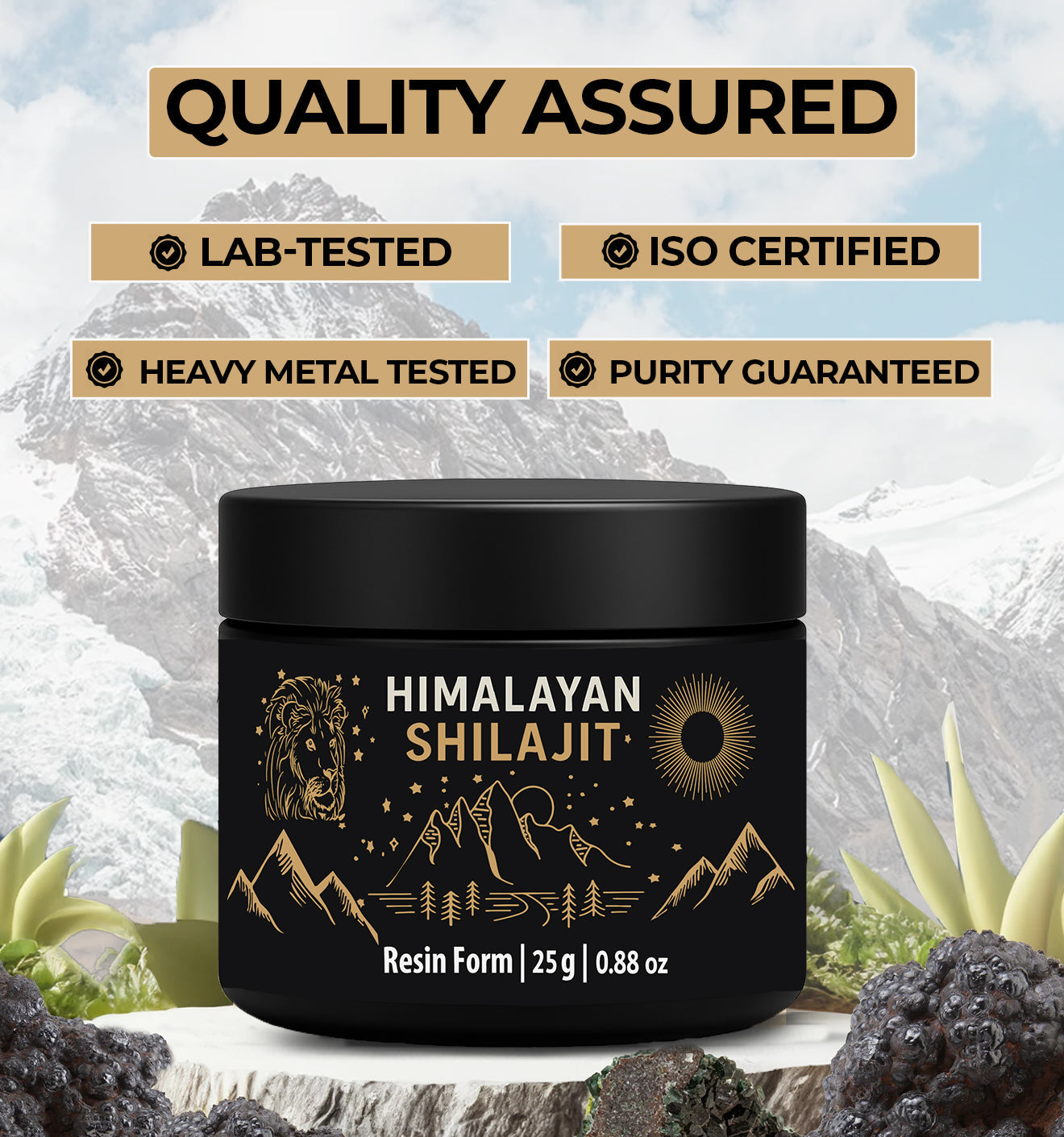Pure Himalayan Shilajit quality assured