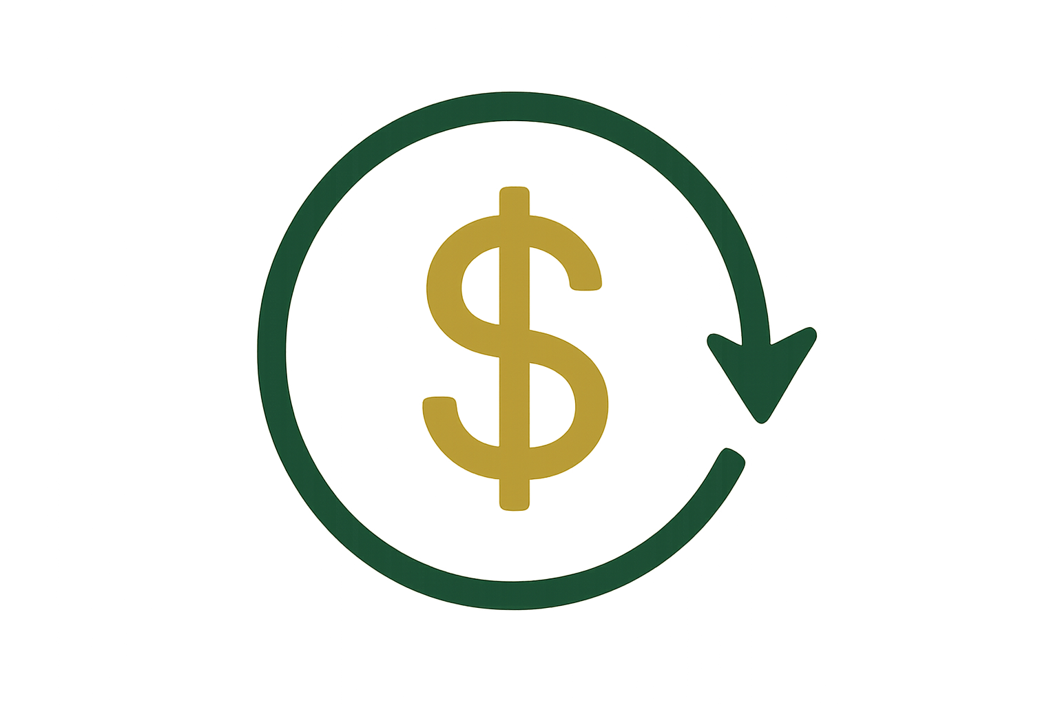 Moneyback guarentee icon without text